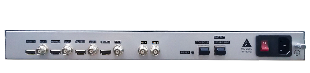 4 in 1 MPEG-2/H.264 Encoder/Transcoder with IP output